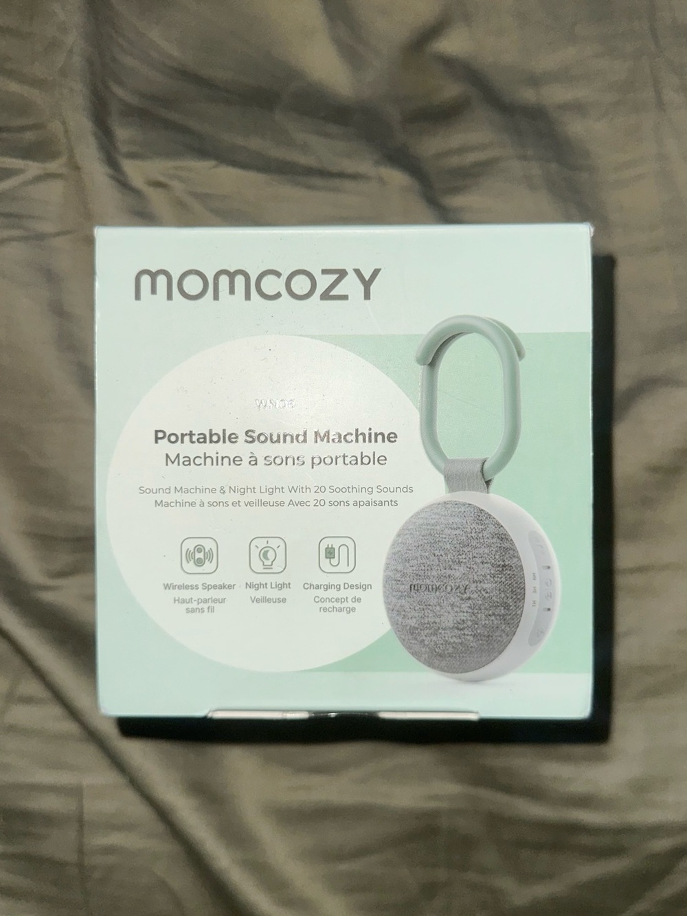 Portable Sound Machine - Gray